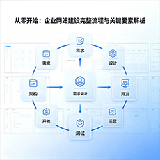 石嘴山建站-从零开始：企业网站建设完整流程与关键要素解析